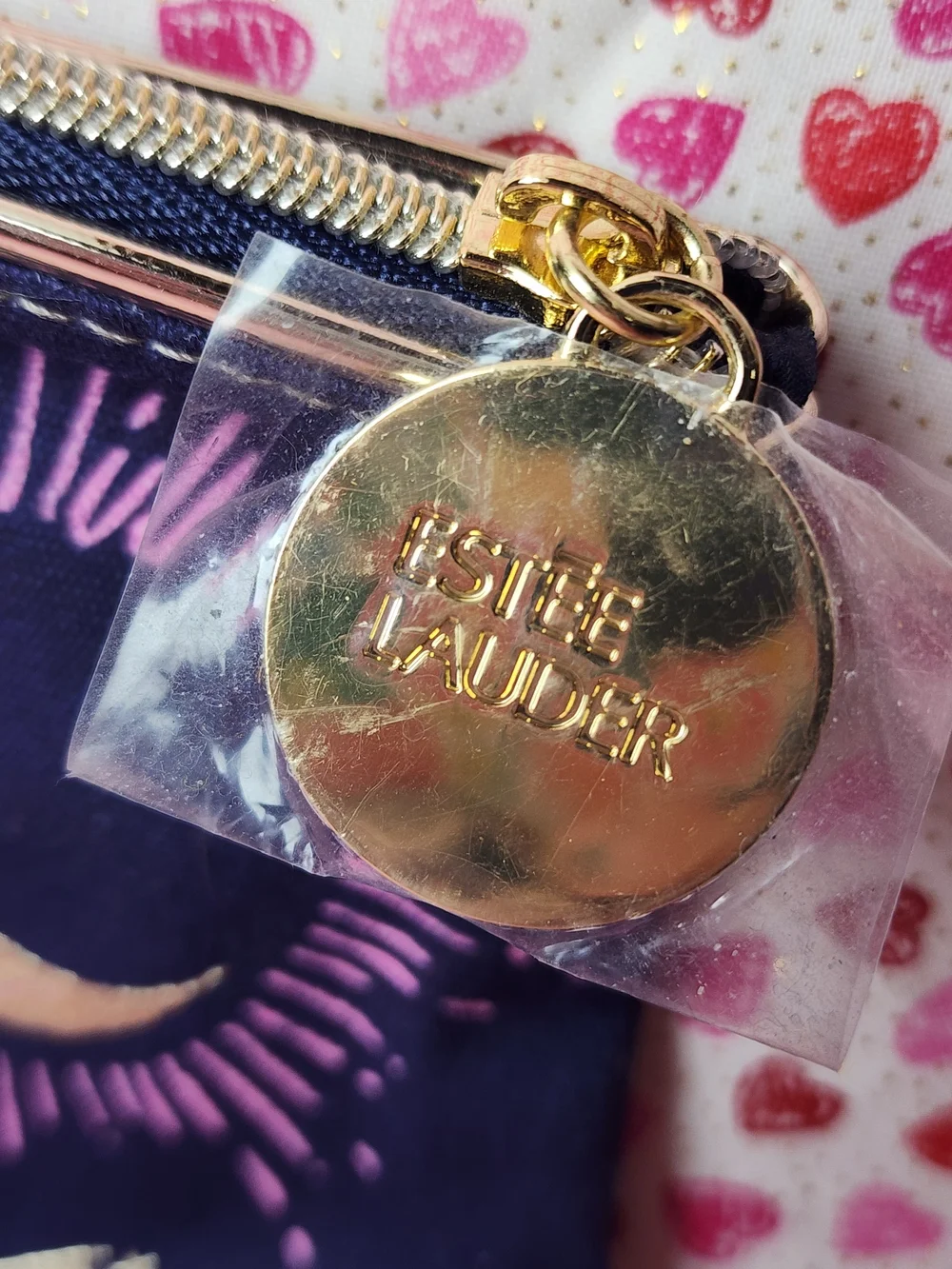Celestial Navy Cosmetic Pouch - Estee Lauder